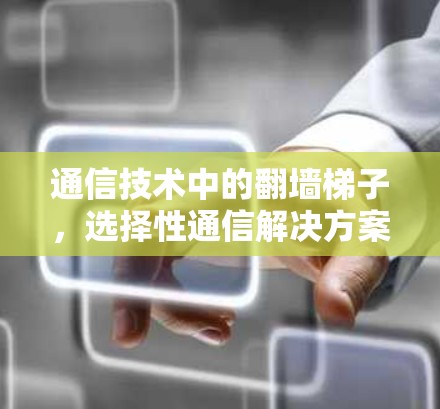 通信技术中的翻墙梯子，选择性通信解决方案