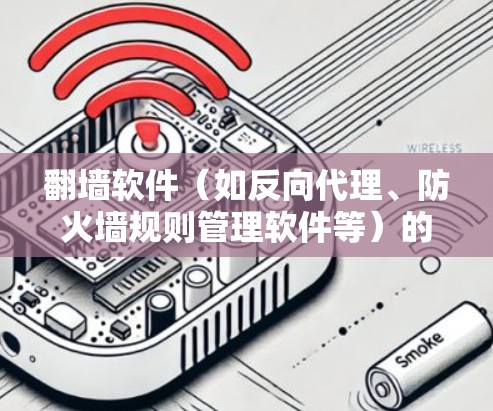 翻墙软件(如反向代理、防火墙规则管理软件等)的配置技巧是确保在特定网络上访问内容和功能的关键。以下是一些常见的配置技巧,帮助您高效地配置翻墙软件 翻墙软件(如反向代理、防火墙规则管理软件等)的配置技巧是确保在特定网络上访问内容和功能的关键。以下是一些常见的配置技巧,帮助您高效地配置翻墙软件