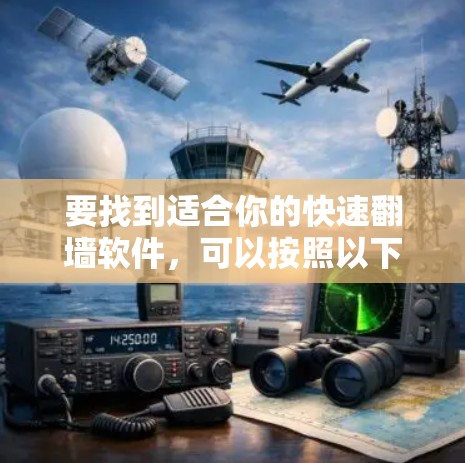 要找到适合你的快速翻墙软件,可以按照以下步骤进行 要找到适合你的快速翻墙软件,可以按照以下步骤进行