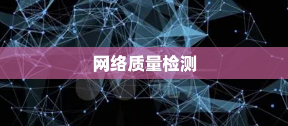 网络质量检测