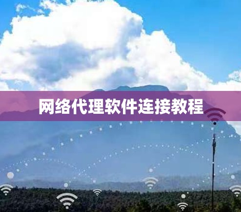 网络代理软件连接教程