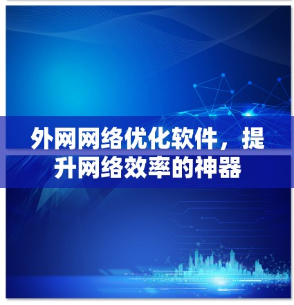 外网网络优化软件，提升网络效率的神器