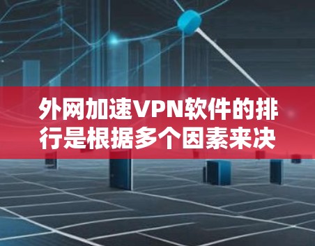 外网加速VPN软件的排行是根据多个因素来决定的，包括软件速度、稳定性、安全性、界面友好度以及价格等因素。以下是一些常见的VPN软件及其评价，供参考