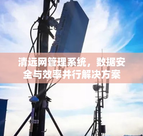 清远网管理系统，数据安全与效率并行解决方案