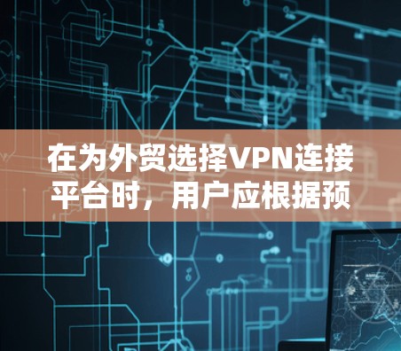 在为外贸选择VPN连接平台时，用户应根据预算、需求和安全性的目标来选择合适的平台。以下是对主要平台的总结和建议